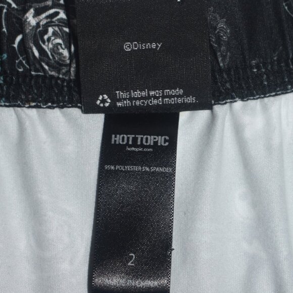 Disney The Nightmare Before Christmas Tiered Skirt Goth Mini Plus Size 2 2X - Picture 6 of 9